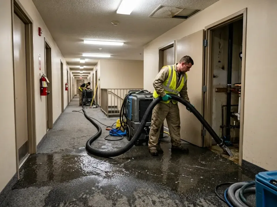 multi-unit-apartment-hallway-f-005 — frequently asked questions, Emergency Burst Pipe Water Extraction & Removal in Maywood,…